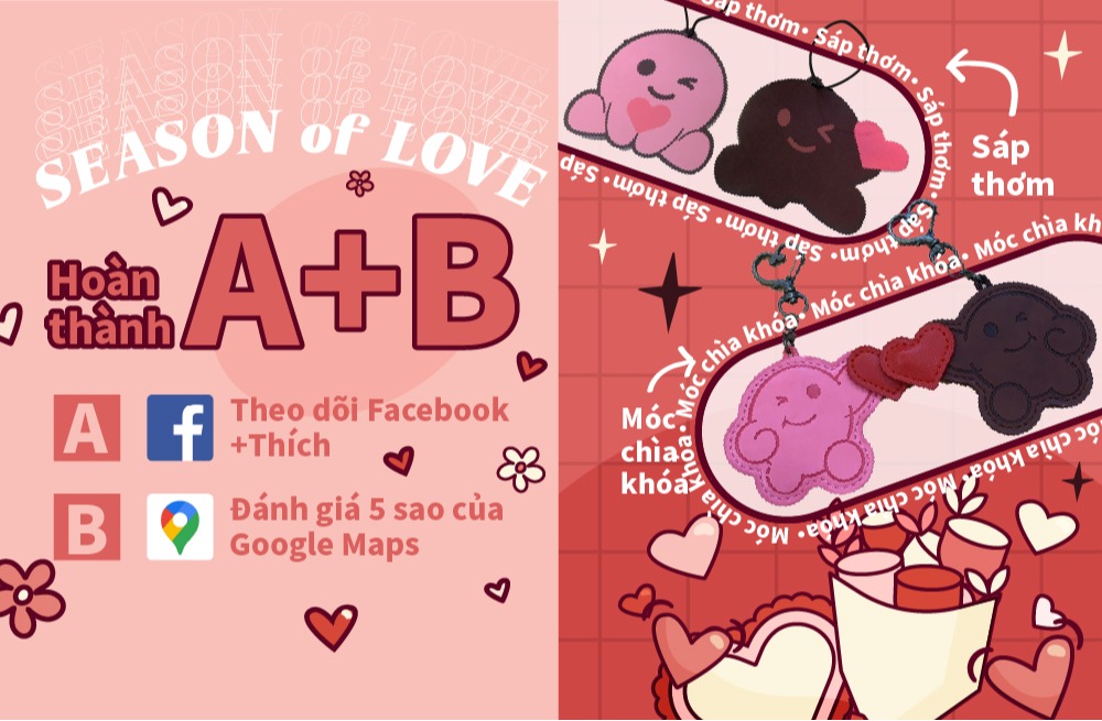 VALENTINE NGỌT NGÀO – ĐÁNH GIÁ 5 SAO, RINH QUÀ SIÊU YÊU